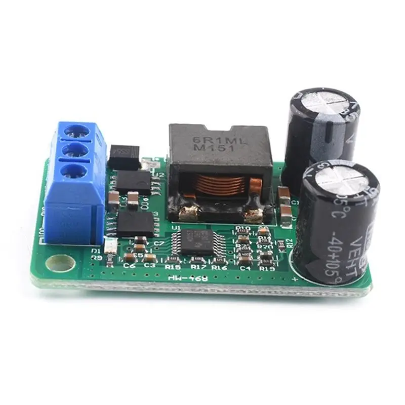ABUO DC-DC Step-Down Module 24V/12V to 5V/5A 25W Power Converter Synchronous Rectification 5PCS