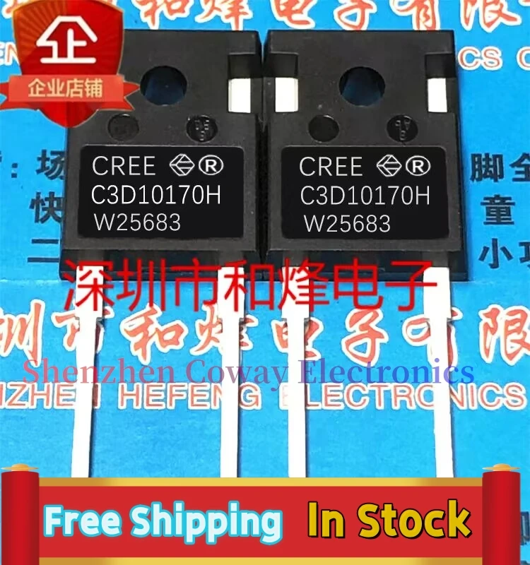 

10PCS-30PCS C3D10170 C3D10170H TO-247 MOS 14.4A 1700V In Stock Fast Shipping