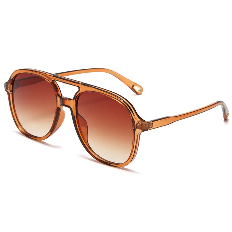 Neue Mode Luftfahrt Sonnenbrille Frauen Großen Rahmen Leopard Grün Brillen Trend Pilot Sonnenbrille Cool Driving Shades UV400 – Detail 3