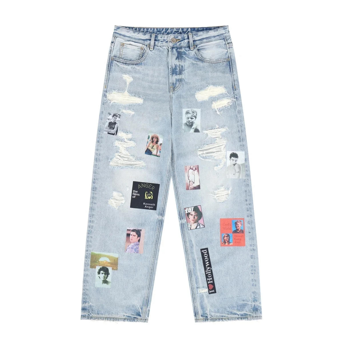 SUPER WAY Blue Jeans Print New 2026ss P509#