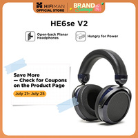 HIFIMAN HE6se Full-Size Over Ear Planar Magnetic Audiophile Headphones