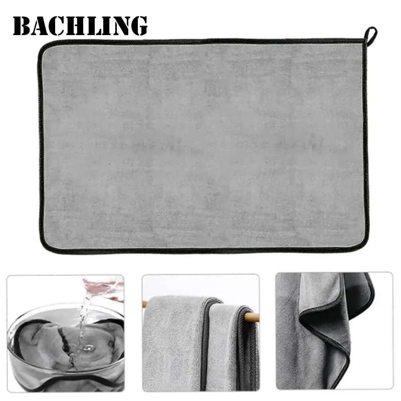 Microfiber Wash Towel Car Cleaning Detailing Drying Cloth Window Glass Cleaning Cloth Car high Absorbent Cleaning Products