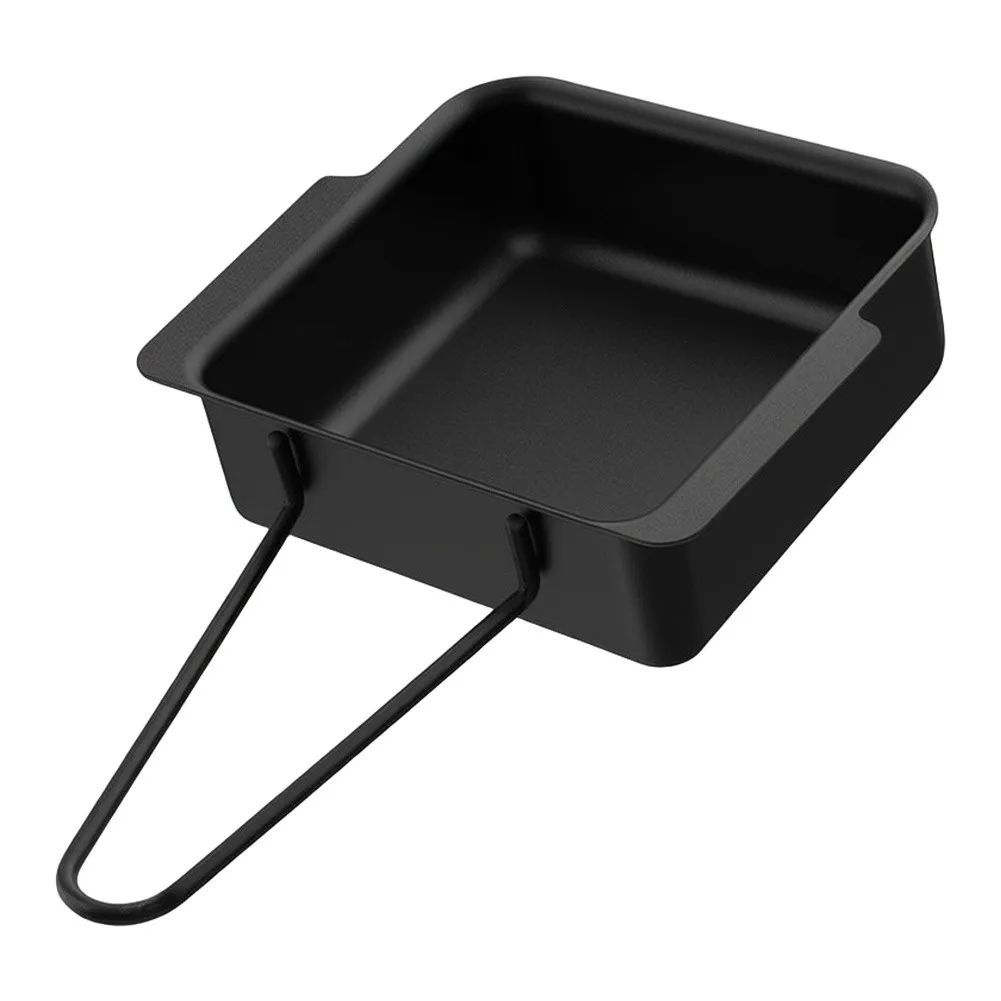 Metal Drip Pan for Outdoor Grills Designed to Direct Grease Away from Burners and Promote Stable Thermal Output During Cooking