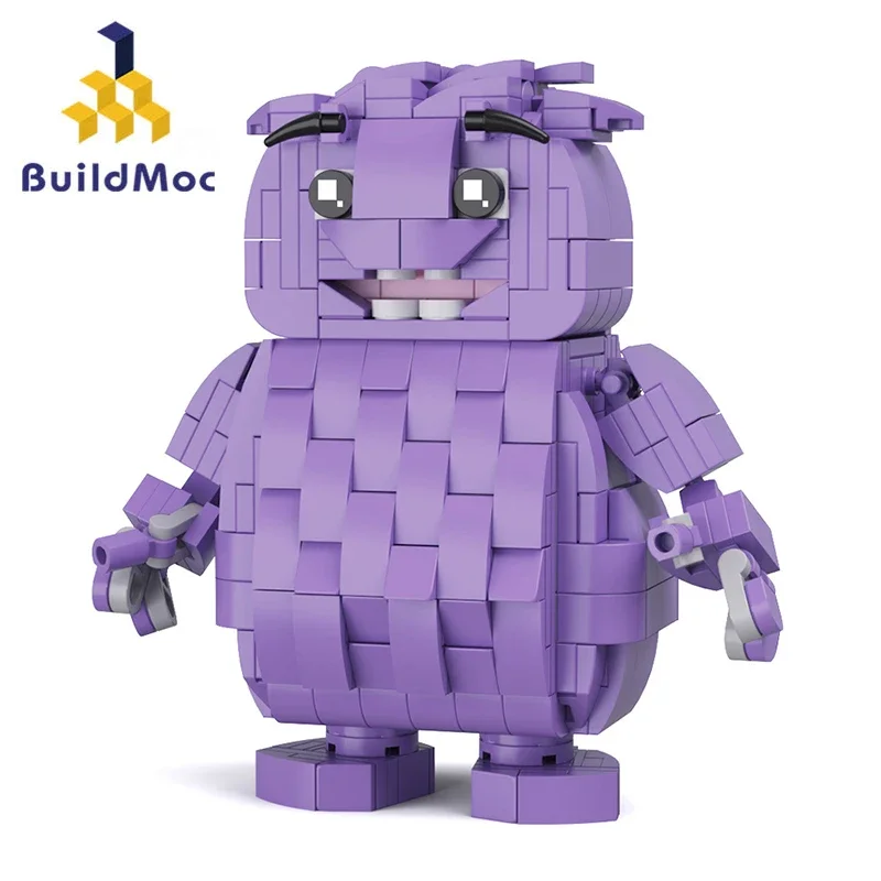 

MOC Blue Monster Building Blocks Sets Game Cartoon Action Figure IF Building Blocks Toy for Children Christmas Gifts