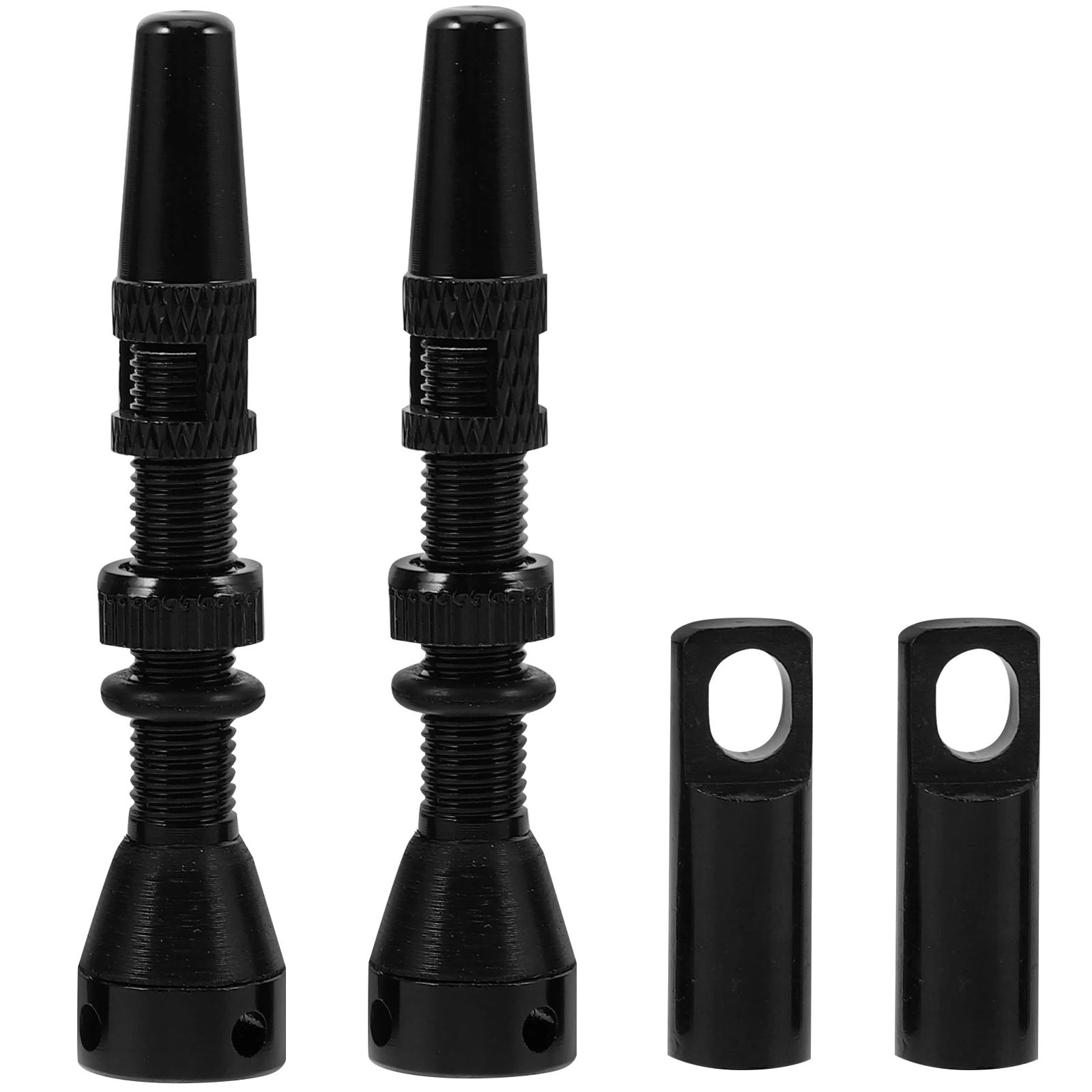

Bicycle Tubeless Valve Stem Replaceable Bike Tire Silica Gel Backflow Prevention Design prolongs Lifespan Prevents Punctures