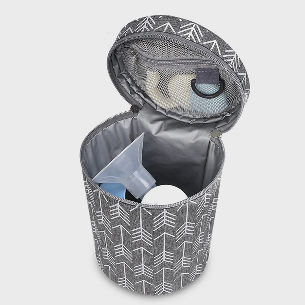 

Baby Food Bottle Cooler Bag Portable Insulated Milk Bottle Carrier Nursing Thermal Tote Travel Storage Organizer