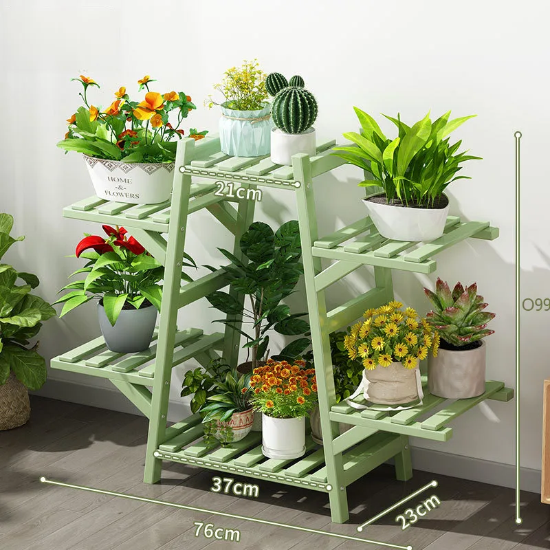 Floor-standing Rack Multi-layer Balcony Flower Rack Living Room Plant Rack Flower Pot Rack Climbing Flower Rack Succulent Plant