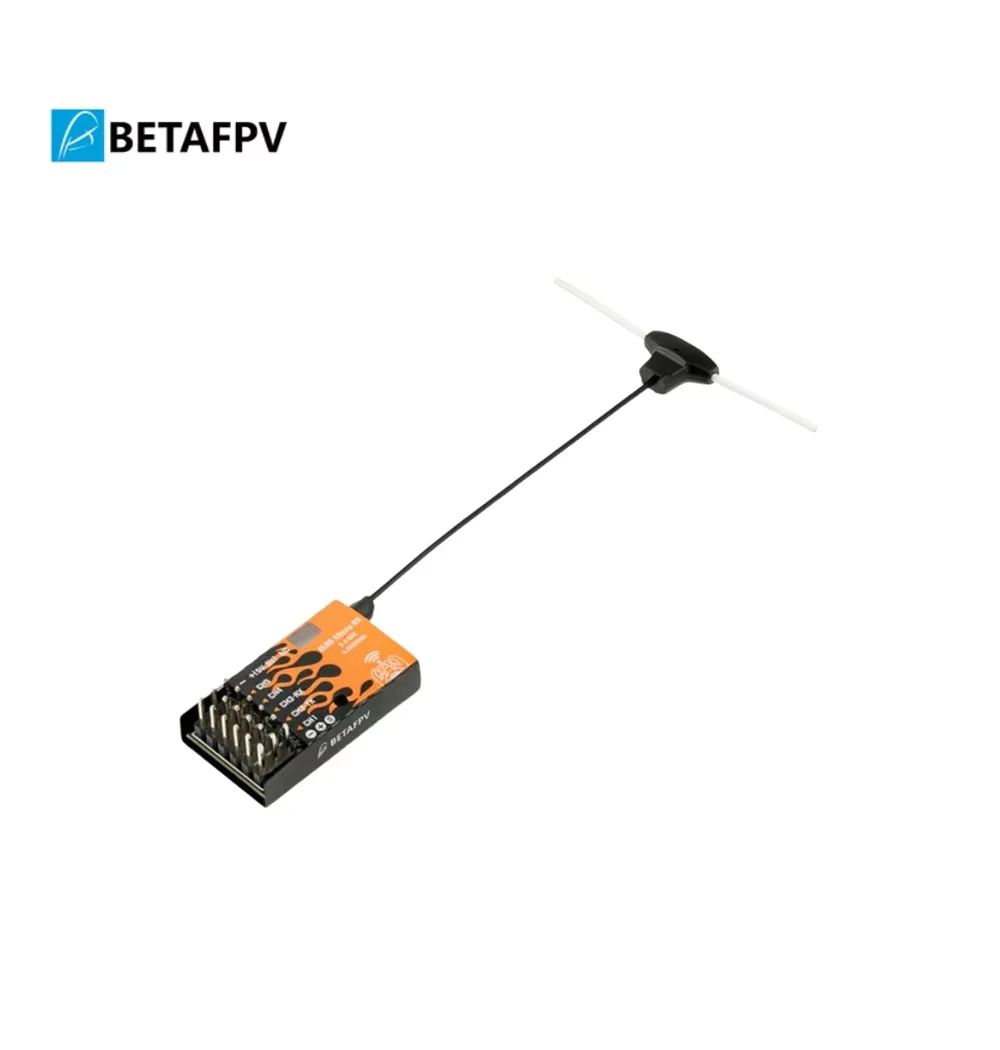 BETAFPV ELRS 마이크로 리시버 RC 2.4G 5채널 PWM/CRSF 5V~9V 출력 장거리 고정익 헬리콥터 선박 모델 자동차 DIY용