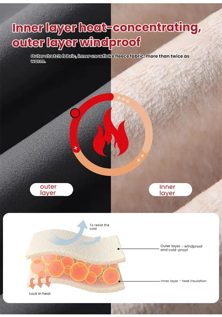 Mallas térmicas de piel de tiburón para mujer, medias sin costuras con Control de barriga y cintura alta, pantalones gruesos y cálidos con forro polar para invierno, ropa para mujer