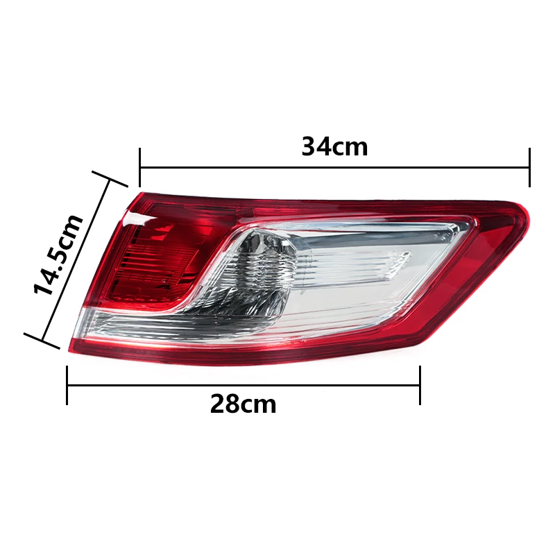 For Honda Odyssey 2009 2010 2011 2012 Taillight Steering Flashing Light Brake Light Reversing Light Warning Light Driving Light