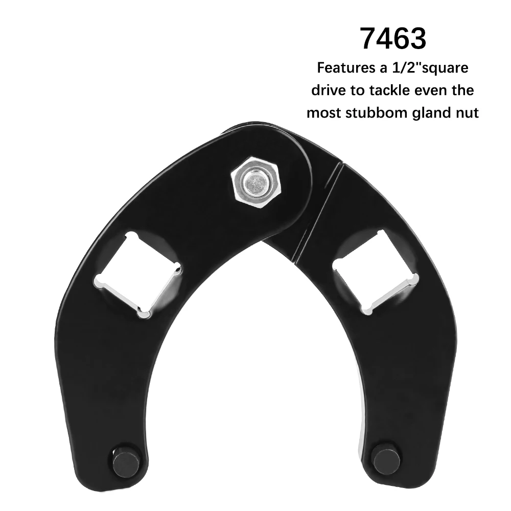 

For Farm Machines Hydraulic Cylinders Universal Adjustable Spanner Hand Tools Gland Nut Hand Wrench Reverses 2" to 6" Tool