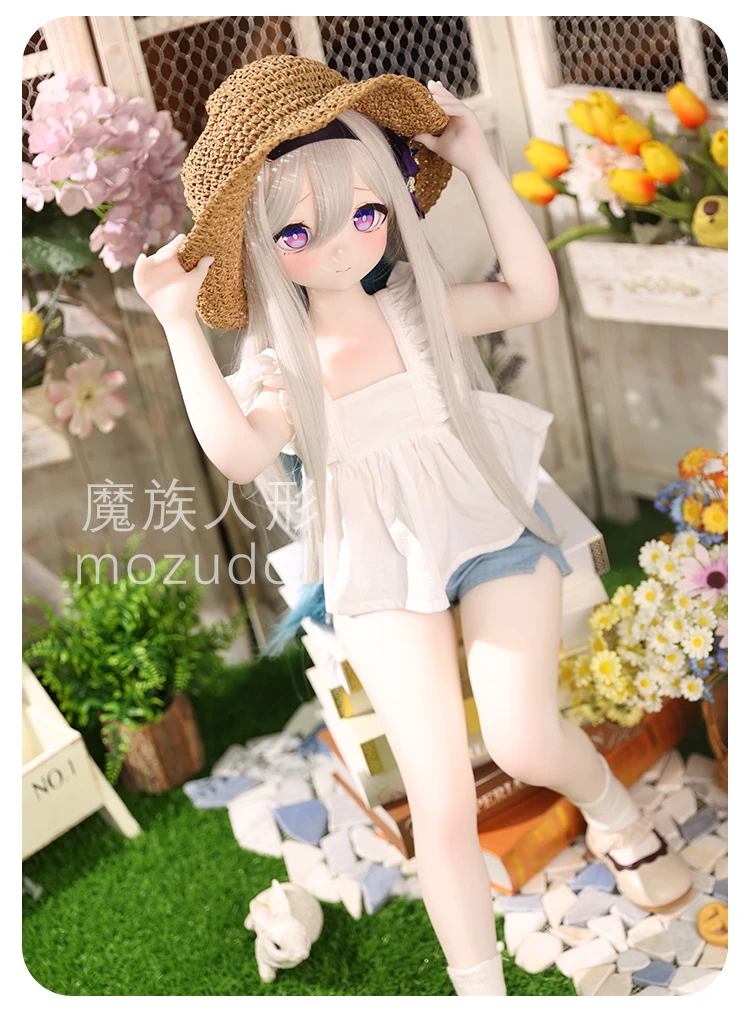 

85cm Japanese Cute Anime Doll Silicone Non-inflatable Action Figures with Skeleton