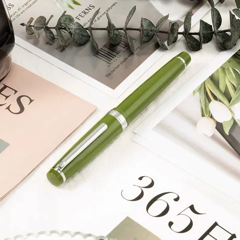 Перьевая ручка Jinhao 82 серебристый зажим EF/F/M — внешний вид товара