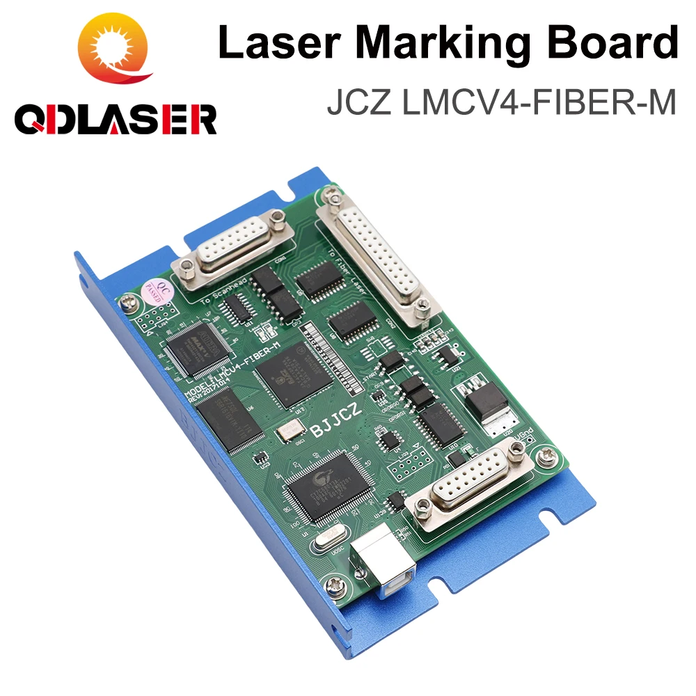 

QDLASER BJJCZ LMCV4-FIBER-M Laser Marking Machine Controller Input Power DC5V 3A for 1064nm Fiber Marking Machine IPG Raycus MAX