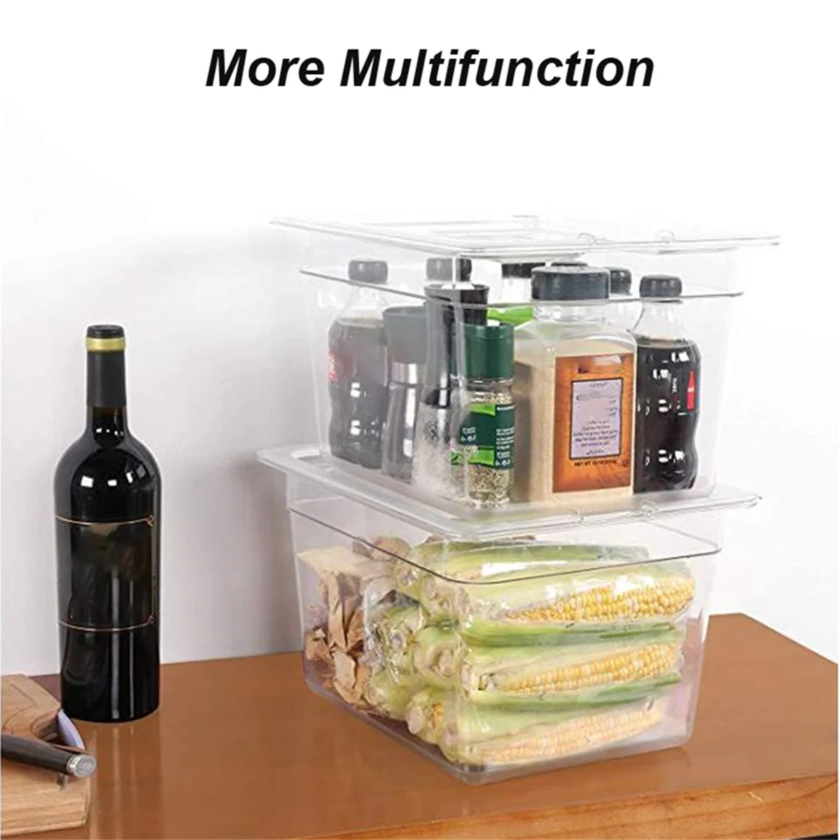 

A66I Sous Vide Cooker Machine 11L Container with Stainless Steel Rack Detachable Dividers Separator