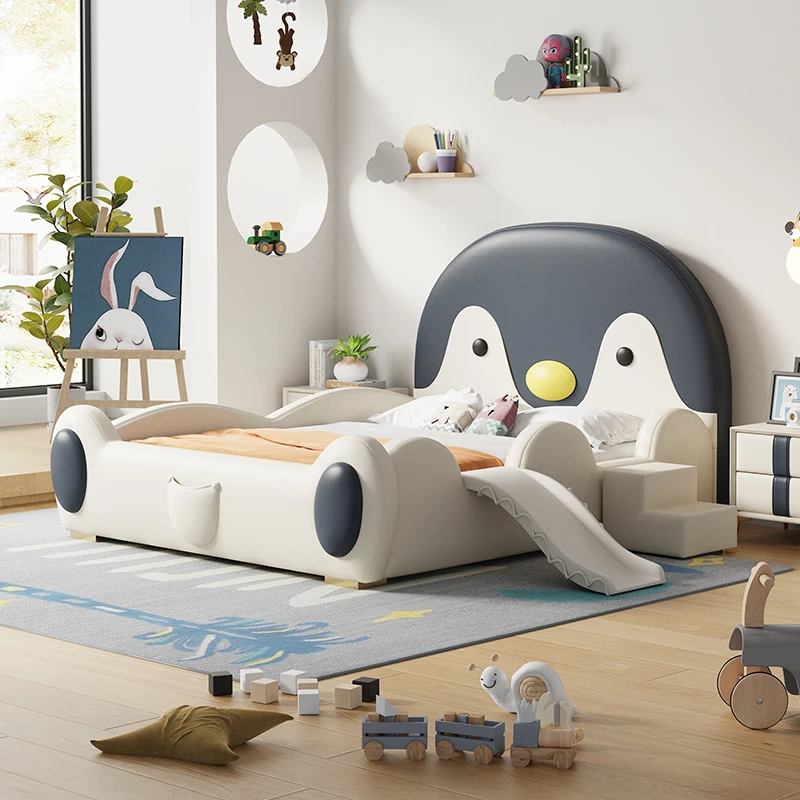 

135x200 см полноразмерная кровать размера «queen-size», каркасы для спальни, двойная роскошная игра на слайде, детская односпальная кровать, милая современная мебель для дома