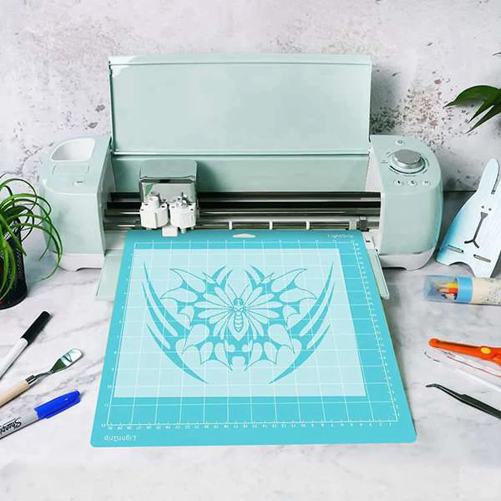 حصير قطع لصانع Cricut ، قبضة قياسية ، قبضة خفيفة ، قبضة قوية ، استكشف 3 ، هواء 2 ، هواء ، 6 عبوات ، 12 × 12 بوصة