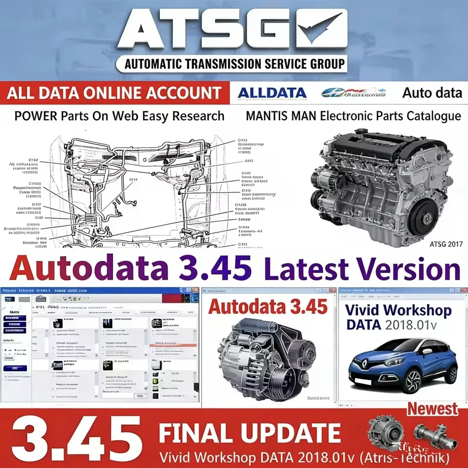 

2025 HOT! Alldata Repair Software 10.53 All Data Automotive Tech Latest Offline Software Autodata 3.45 atsg 2017 Send Link