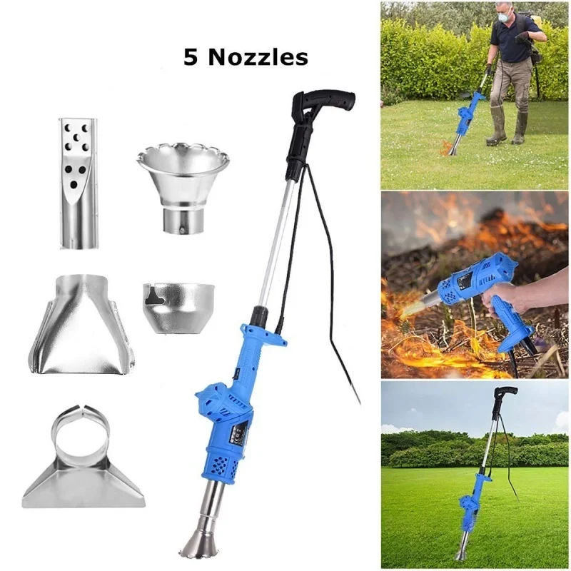 

New Multifunctional Electric Lawn Burner Weeding Machine Electric Weed High Quality Thermal Weeder Environmentally Power Tools