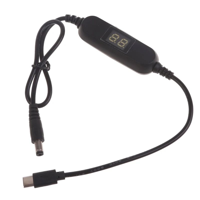 5V USB C do 1.2V 3V 4.5V 6V 9V 12V konwerter napięcia Step Up kabel zasilający Y3ND