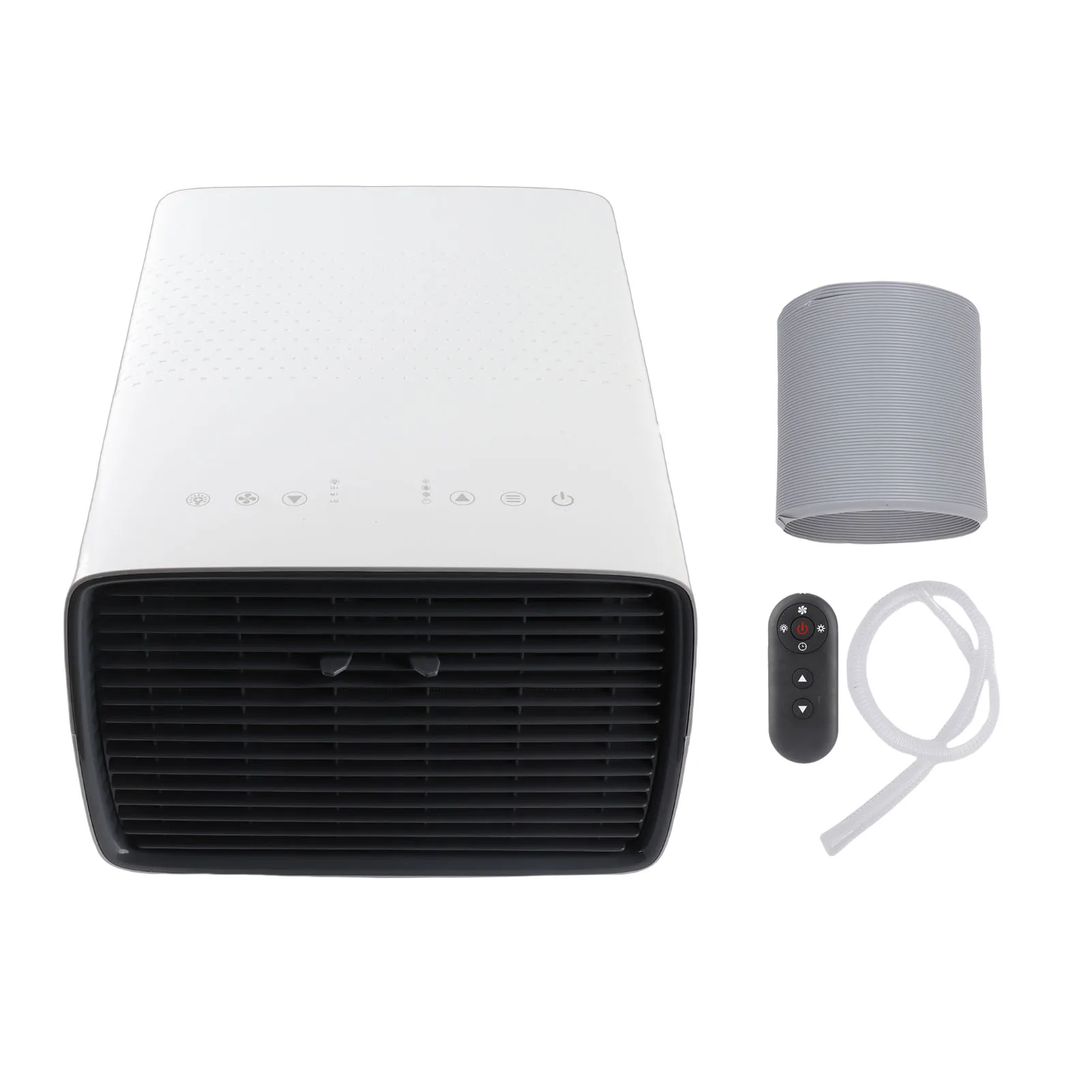 Portable Air Conditioner Cool Low Noise Compact Air Conditioner with Remote Control for Dormitory Kitchen Study Room Camping