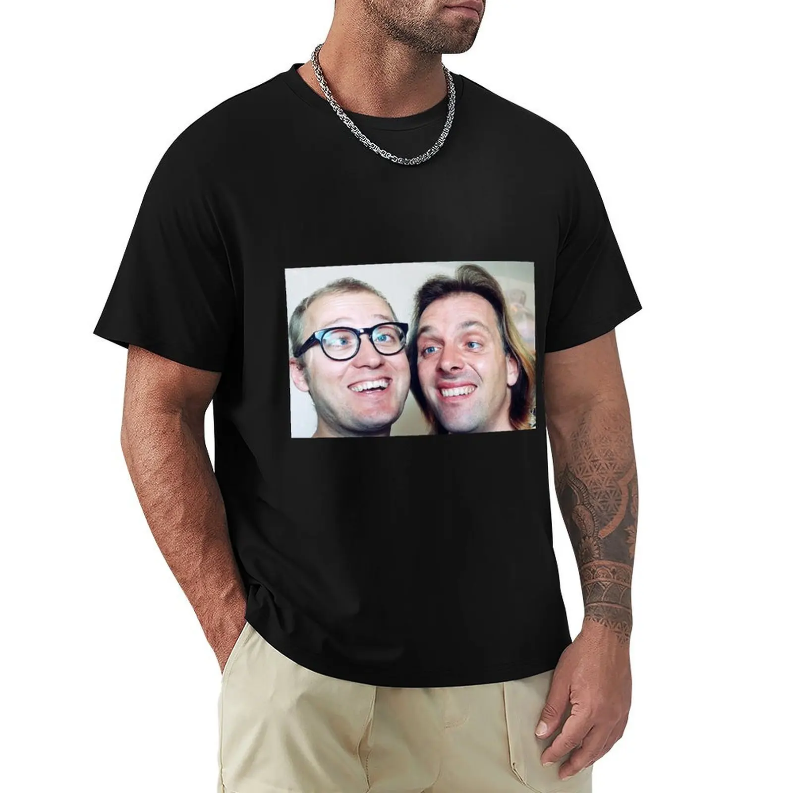 Ade Edmondson and Rik Mayall T-Shirt customs anime t shirts aesthetic clothes mens t shirts pack