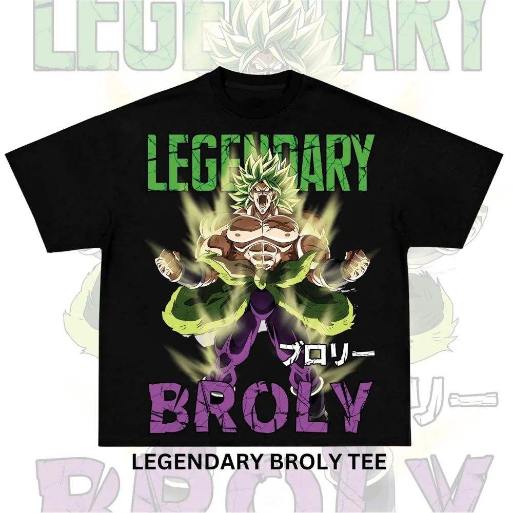 

Мужская и женская футболка Dragon Ball, футболка с изображением аниме Броули, летняя и весенняя футболка с короткими рукавами для мальчиков, в стиле хип-хоп, панк, наряды для родителей и детей