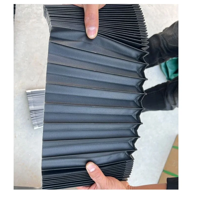 Protection accordions protection cover bellows,Lmax850mm,Width190mm x Height30mm