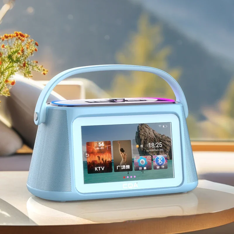 

NEW DESIGN P10 Boombox Screen Speaker 2*40W Karaoke Machine Big Power With 10.1-Inch Smart Screen Android 13.0 Version