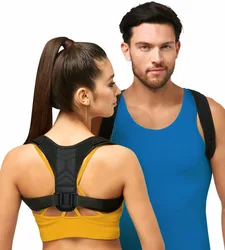 Posture Band，Upper Back Support Braces Clavicle As Support Back Straightener Shoulder For Men And Women，Improve Your Posture