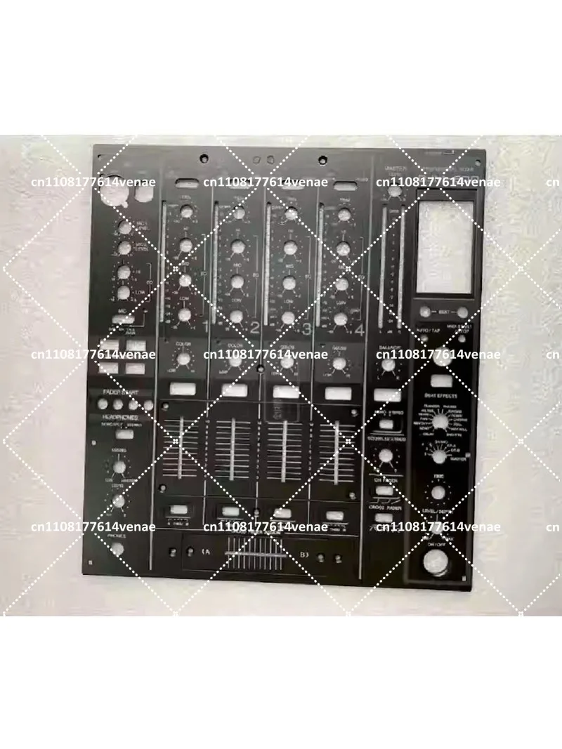 Complete Set of DJ Mixer Fader Plate, Iron Plate and Middle Plate, Mixing Console Panel