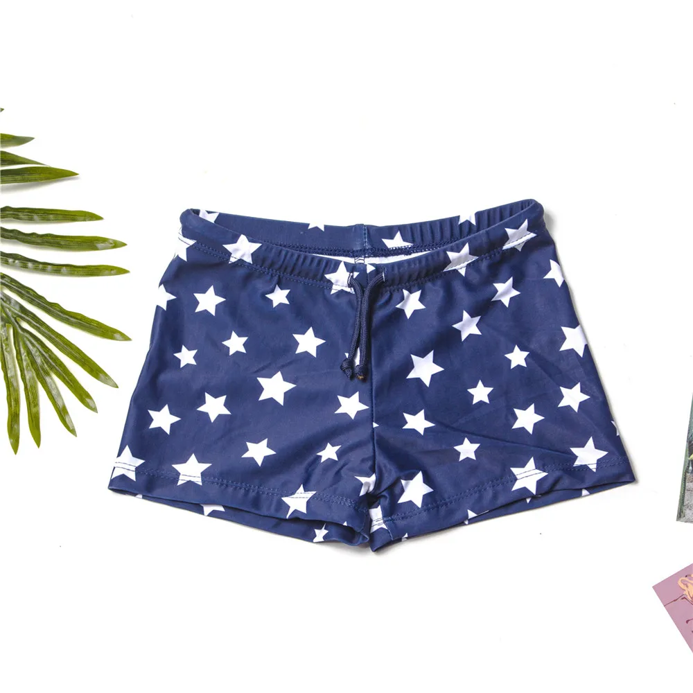

Детские плавки-шорты для мальчиков с разнообразными принтами, 5 цветов, с завязками, летний купальный костюм