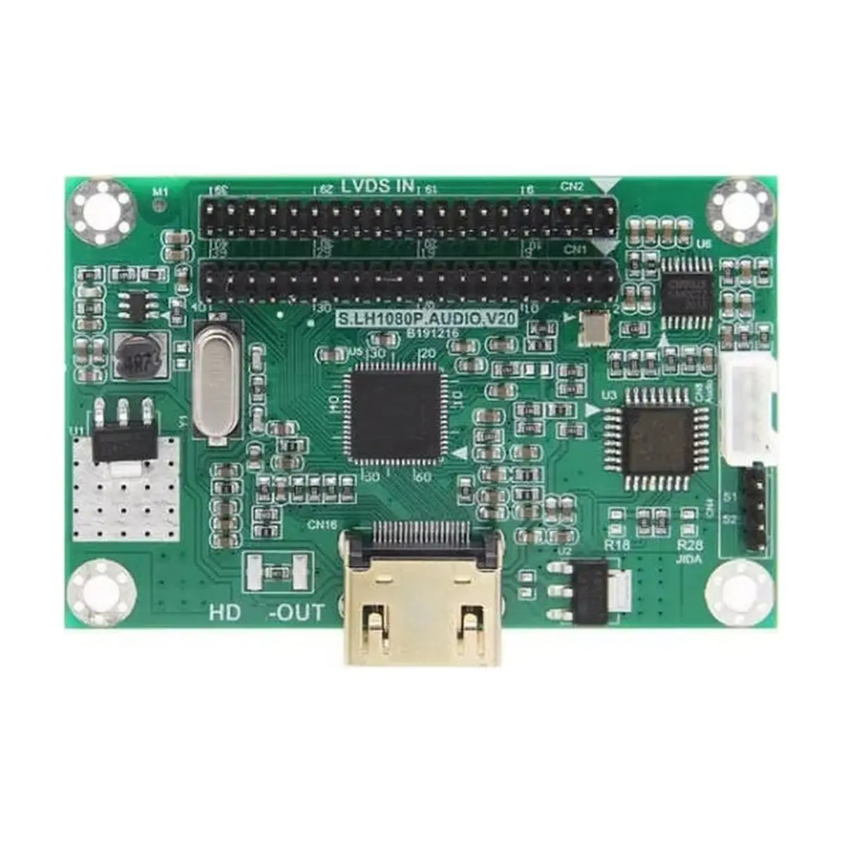 【~ New A88T】LV20 LVDS to -Compatible Adapter Board 40-Pin LVDS to HD Output Supports 720P and 1080P Resolution