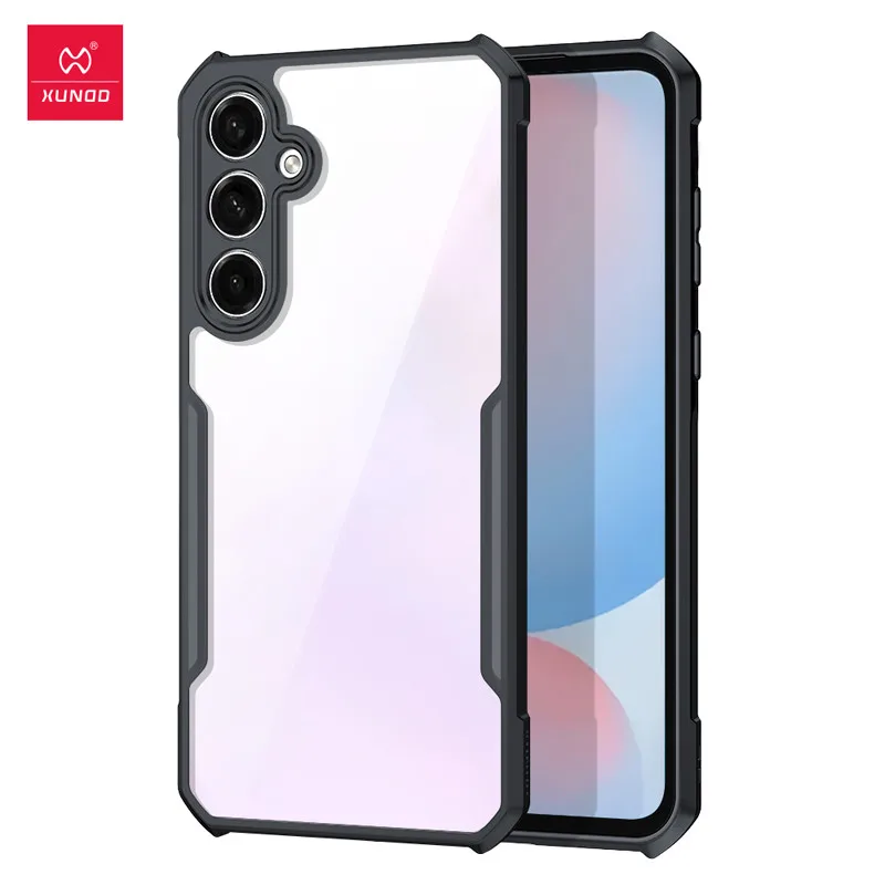 

For Samsung Galaxy A56 чехол XUNDD Airbags Shockproof Transparent Hard PC+TPU Camera Protection Funda