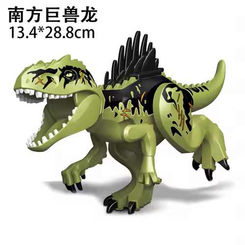 Jurassic World 3 Brutal Raptor Building Blocks Dinosaur Bricks Tyrannosaurus Indominus I-Rex Assemble Toy For Children - Image 70