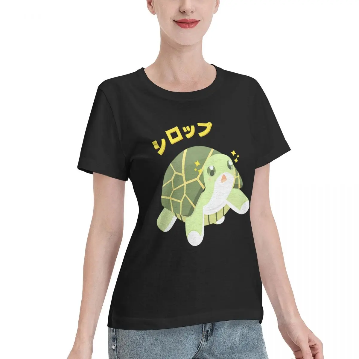 Free Matching Syrup The Turtle - BOFURI Women's T-shirt Elegant Trendy Basic Tee