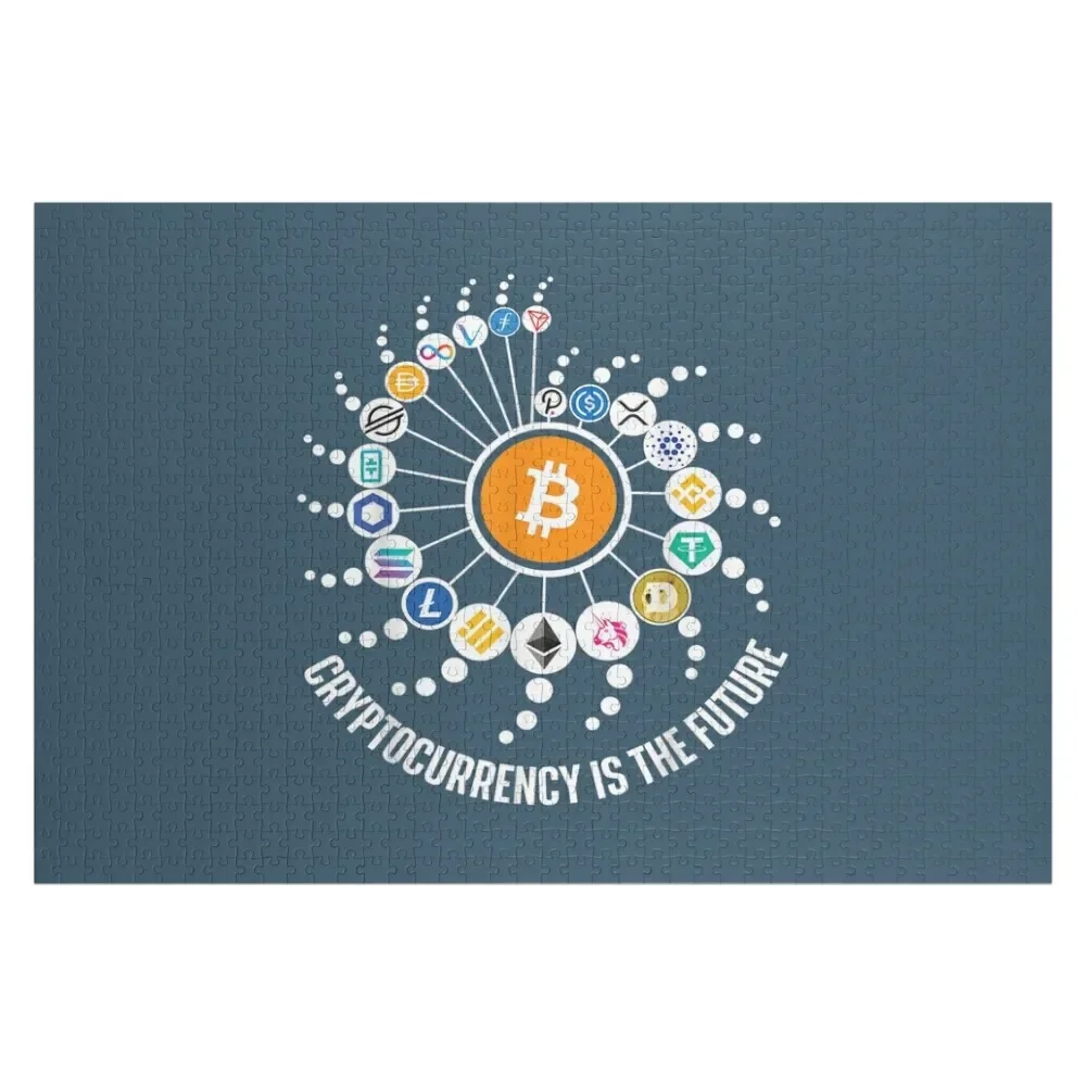 blickcaain cryp Jigsaw Puzzle Adult Wooden Diorama Accessories Children Custom Gift Puzzle