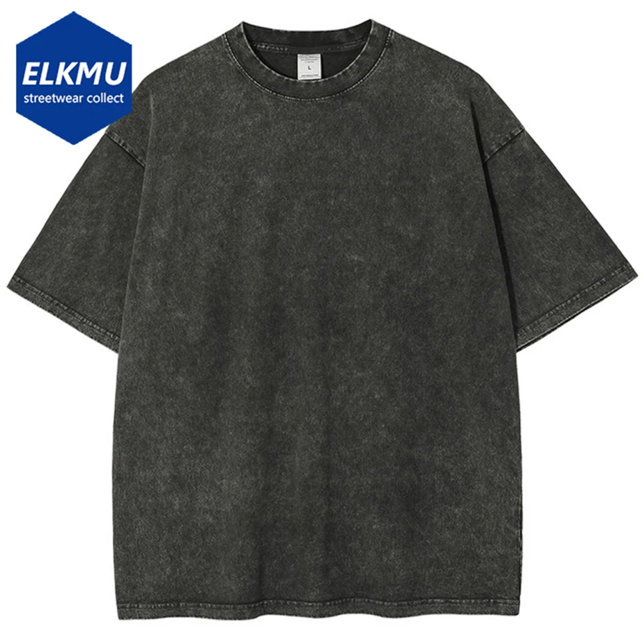 

Vintage Oversized T-shirts Streetwear Harajuku Hip Hop T Shirts Men Summer Casual Loose Tee Tops Tshirt