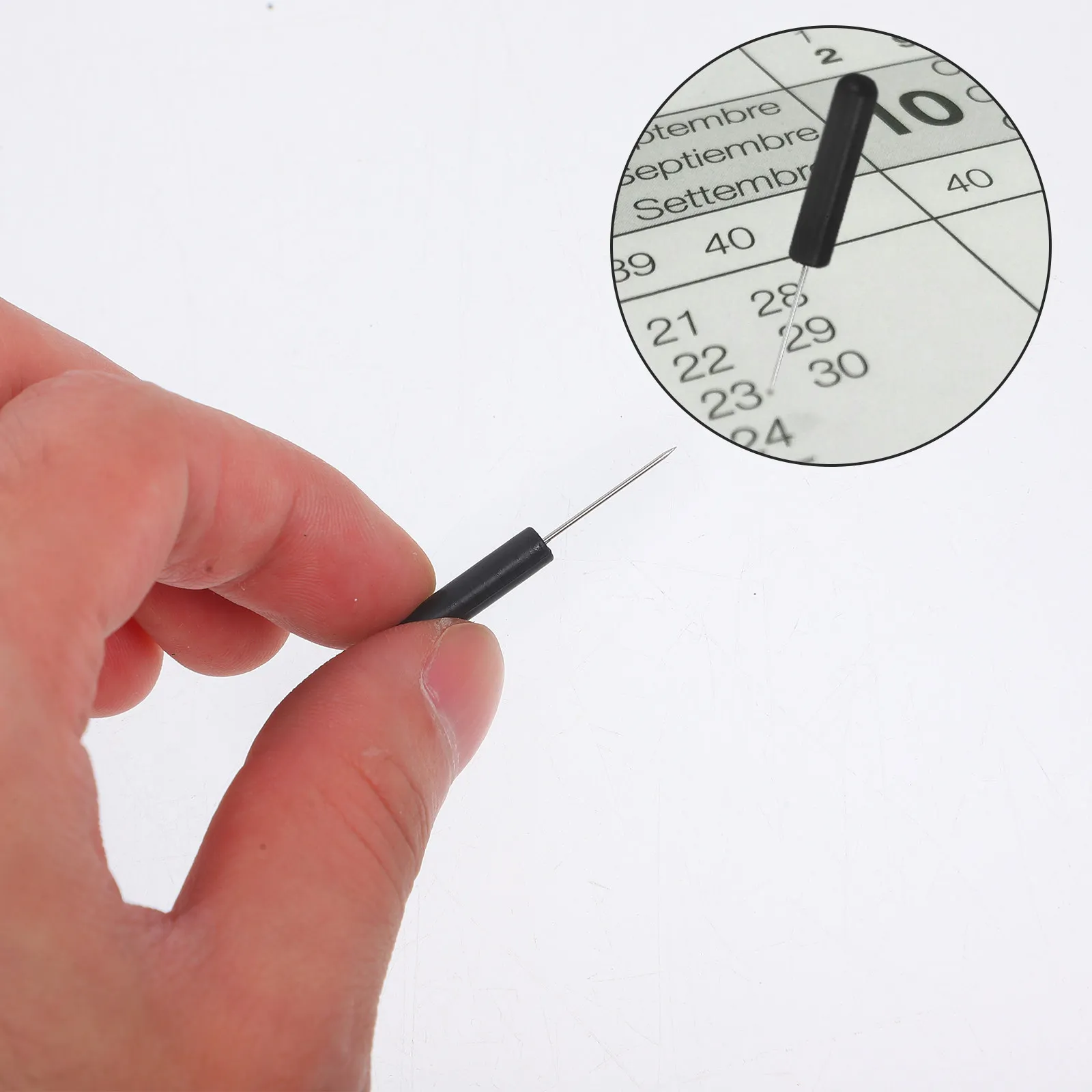 

50Pcs Geomorphology Cylinder Push Pins for Maps Markers Travel Photos Wall Decorations Office School Home Use Plastic Head Pins