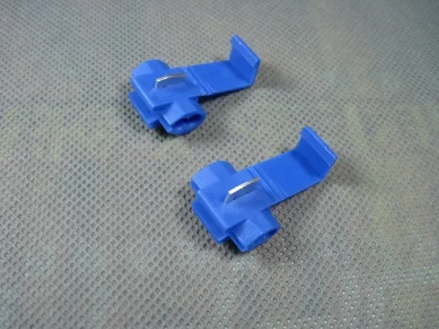 STARPAD For Fast connection line folder / does not break  cable connector / lossless lug (blue) clip Free broken cable connector