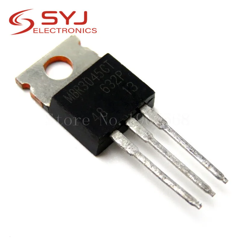 10pcs/lot MBR3045CT MBR3045C MBR3045 TO-220 30A 45V new original In Stock