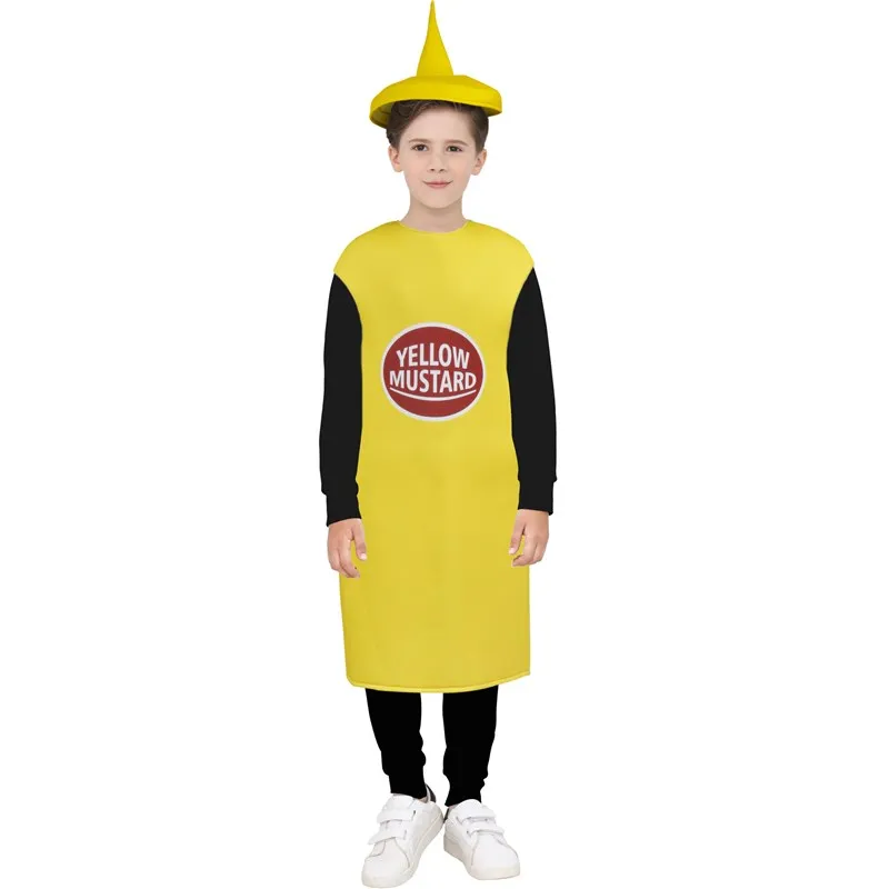 

Halloween Party Snacks Funny Cosplay Clothing Children's Version Stage Performance Props Performance Outfits Potato Chips