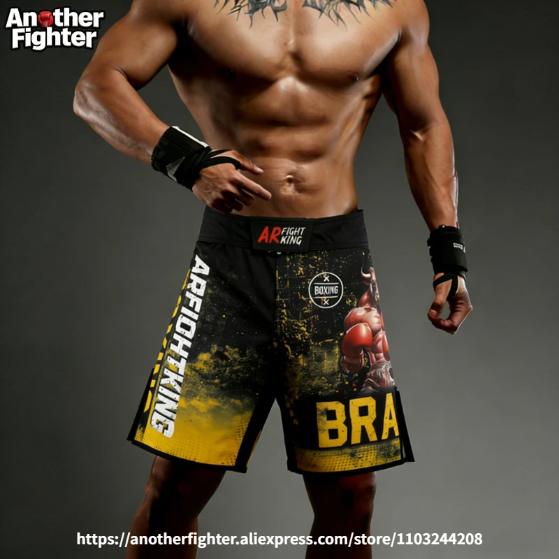 MMA Short for Men Women Youth Boxing Kickboxing BJJ Grappling Fighting Sparring Training Pants Martial Arts Workout Sports Gear