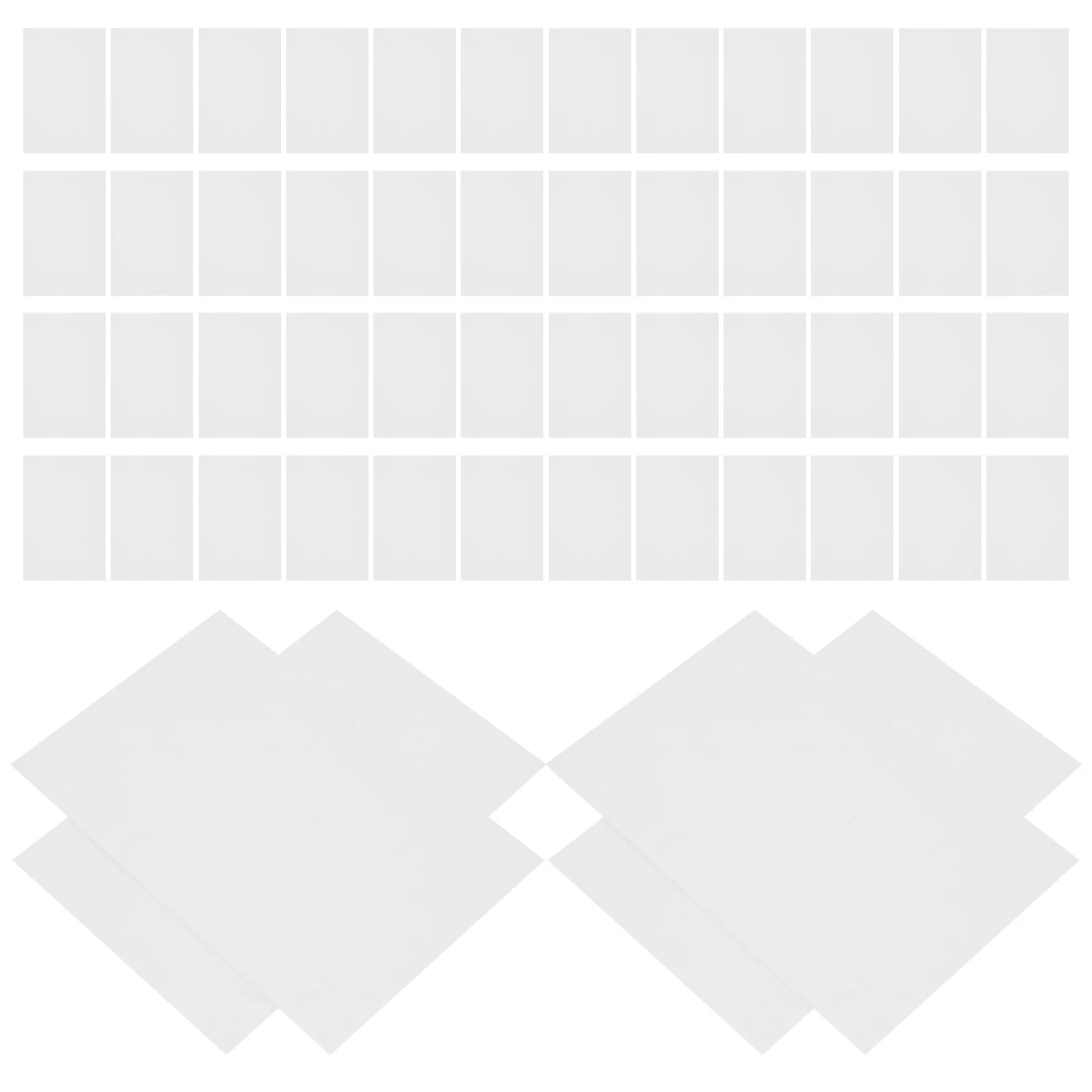 

60Pcs Double-Sided Blank Cards Thick Cardstock for DIY Postcards Greeting Note Cards Mailing Doodle Art Projects