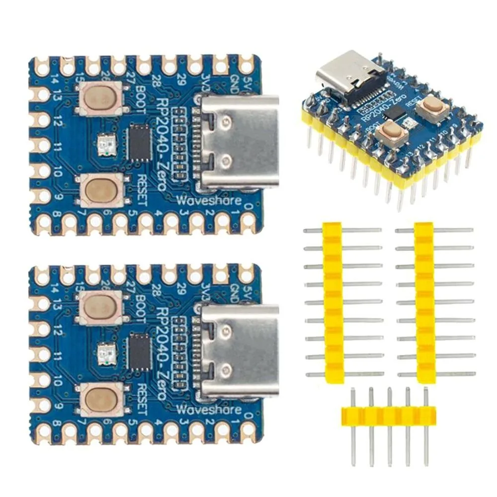 2MB Flash RP2040 Development Board RP2040 Chip Zero Form Factor Raspberry Pi PICO Board PICO Compatible