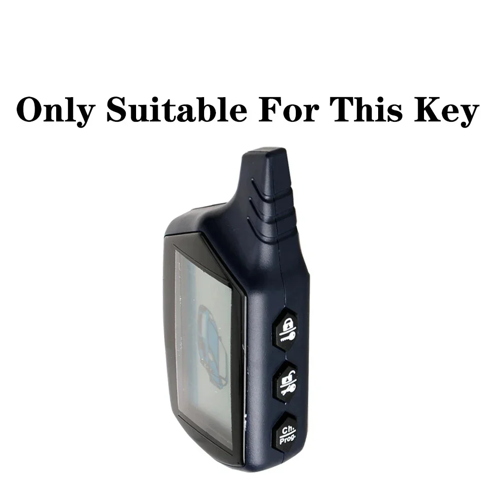 For Starline B9/B91/B6/B61/A91/A61/V7 2 Way Car Alarm System LCD B9 LCD High Quality 3 Style Silicone Key Case Car Remote Cover