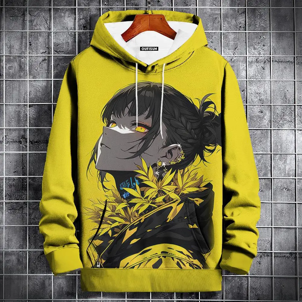 

Fashion Men's Hoodie Anime 3d Print Long Sleeve Sweatshirts For Mens Autumn Hoodie Men Women Clothing Oversized Hoodies Pullover