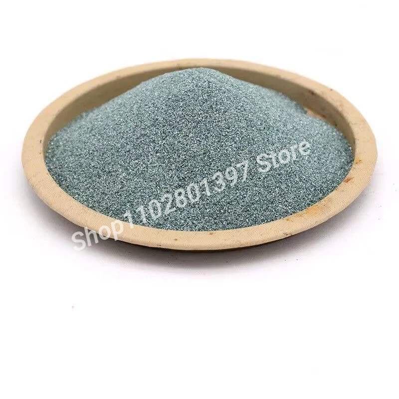 500g Grit60 ~ 1200 polvo abrasivo de pulido de carborundo verde con máquina de vaso vibratorio para pulido de ágata de jadeíta