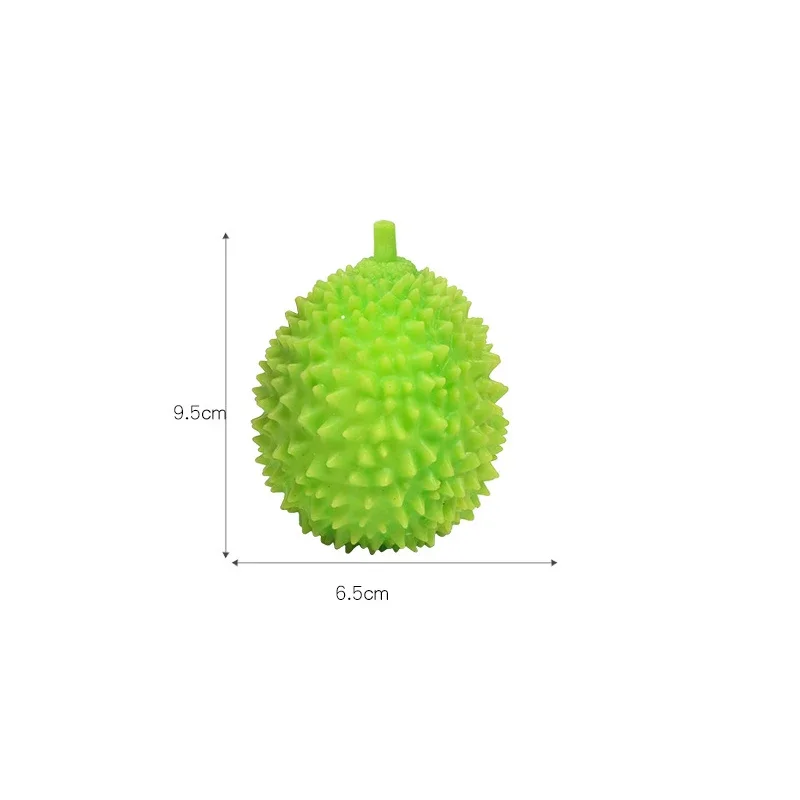 Fun Soft Durian Anti Stress Ball Stress Reliever Toys For Children Antistress Cute Fruit Toys For Kids And Adults