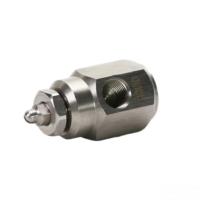 Miniature air atomizing nozzle Small gas-liquid mixing nozzle 1/8 threaded little finger dust removal nozzle